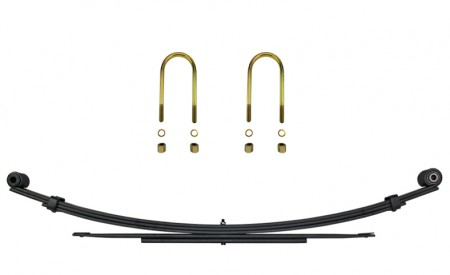 Verst�rkte Heavy Duty Blattfeder PEUGEOT J5, mit 5 Lagen , + 2x U-B�gel, Baujahre 1982-1994