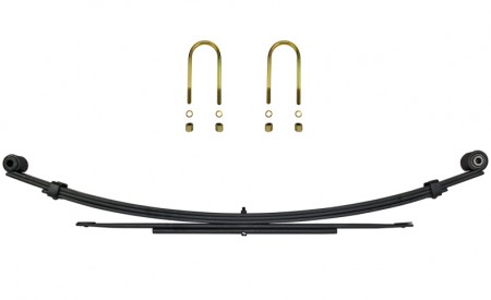 1x verst�rkte heavy duty Blattfeder FIAT Ducato, Typ 280/290 , Baujahre 1981-1994 , 5 Lagen, + 2 Briden